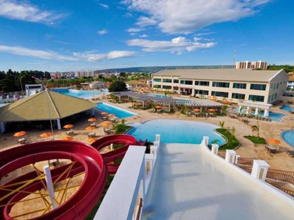 Lacqua Diroma Apartamento Completo Com Fogao, Geladeira, Micro-Ondas, Piscina 24H, Acomoda Ate 5 Pessoas Caldas Novas Luaran gambar